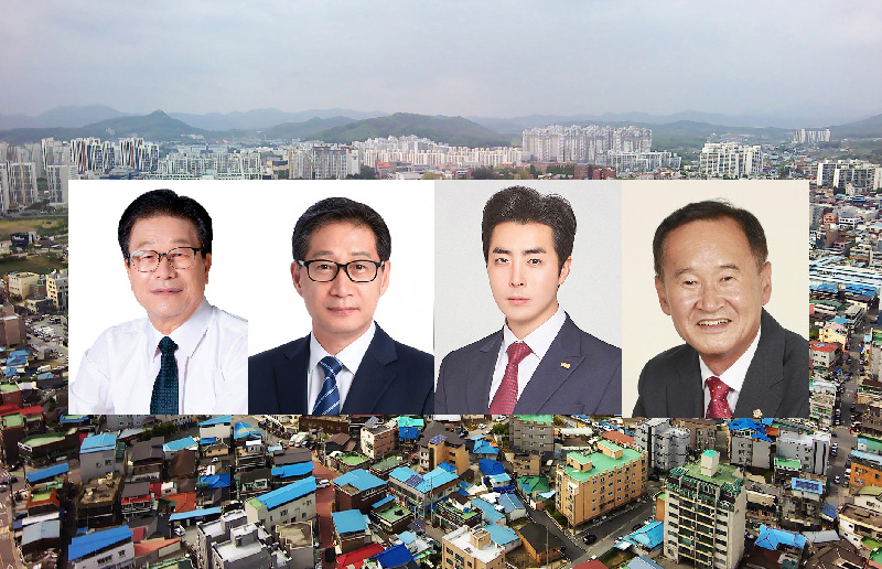 박만식·강충환, 윤한웅·정천식 <br>안성시의원 나 선거구 후보에게 들어봤다3 <br>안성시 예산 1조5,000억원 심의 기준은?