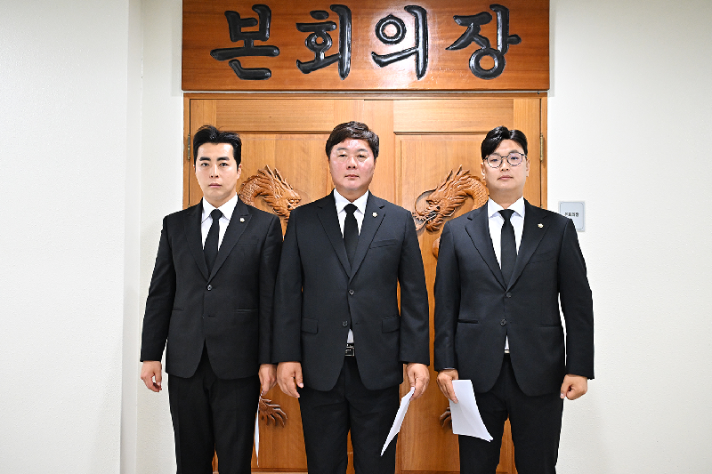 국민의힘 안성시의원들, 원구성 본회의 불출석