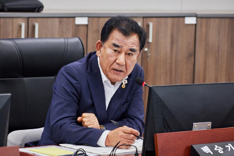 백승기 경기도의원, “경기미 브랜드 보호, 친환경 학교급식 흔들림 없어야”