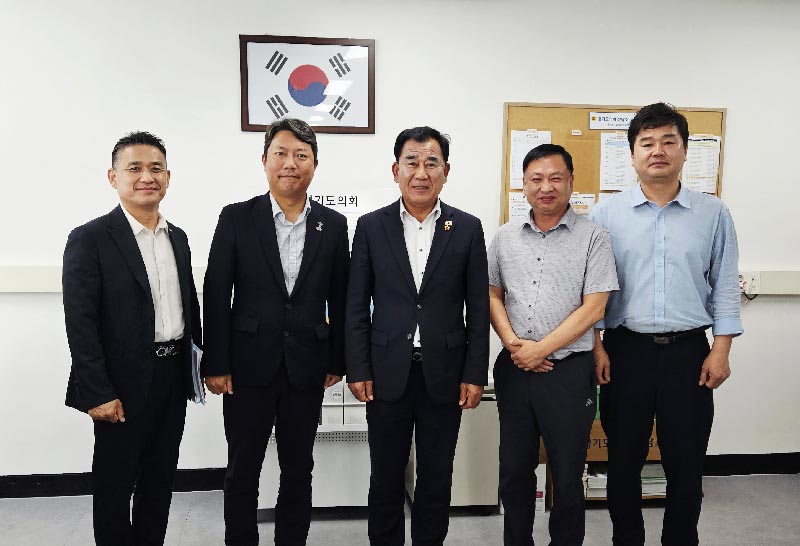 백승기 경기도의원, 한국농어촌공사와 주요 사업 논의