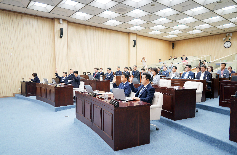 안성시의회, 제243회 임시회 폐회