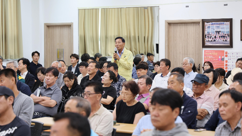 죽산면 안성시 2026년 하반기 정책공감토크, <br>죽주산성 일원 관광자원화 인프라 구축·야외운동기구 설치 등 건의