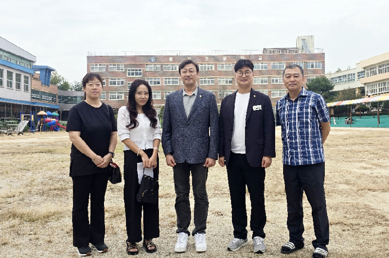안성시의회, 문기초 교육환경 개선 간담회