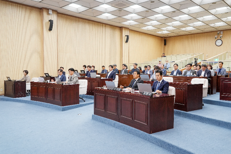 제244회 안성시의회 제1차 정례회 개회