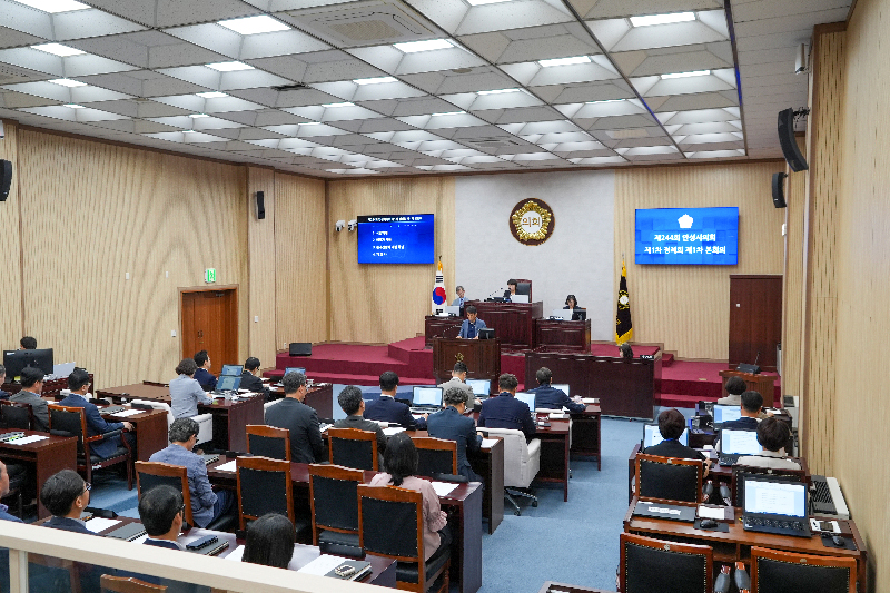 농기계임대사업기금 폐지조례안 부결…출자·출연기관·지역지능정보화 조례안은 보류