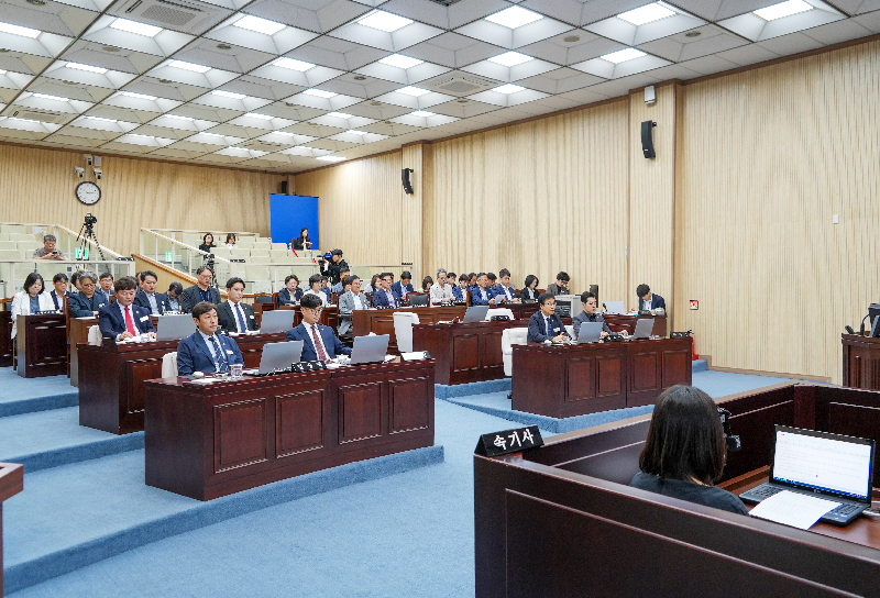 안성시의회, 제244회 제1차 정례회 제2차 본회의 열어