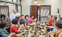 안성축협, 지역 어르신 180여 명에게 삼계탕 대접